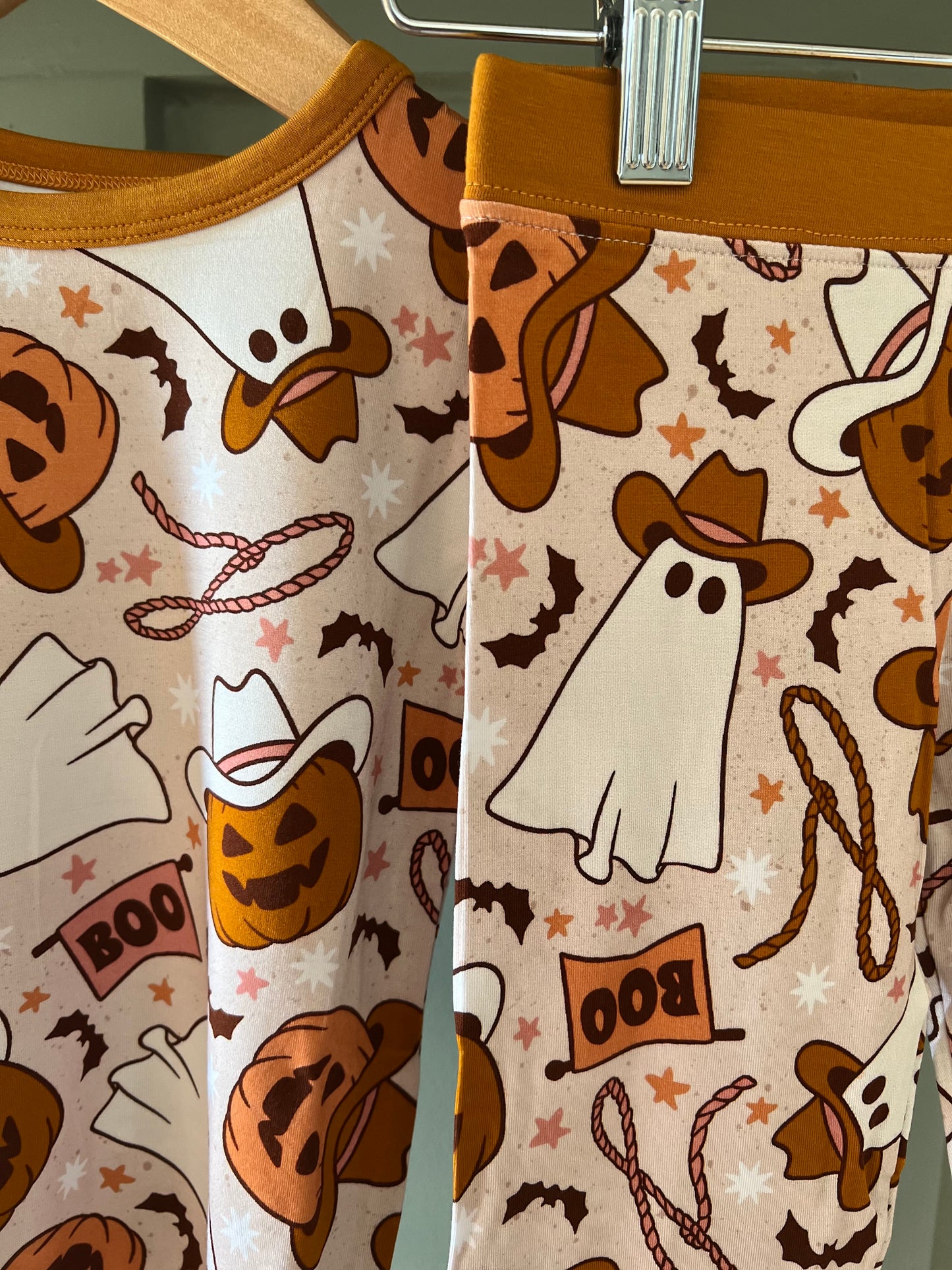 Ghost Cowboy Pajama Set