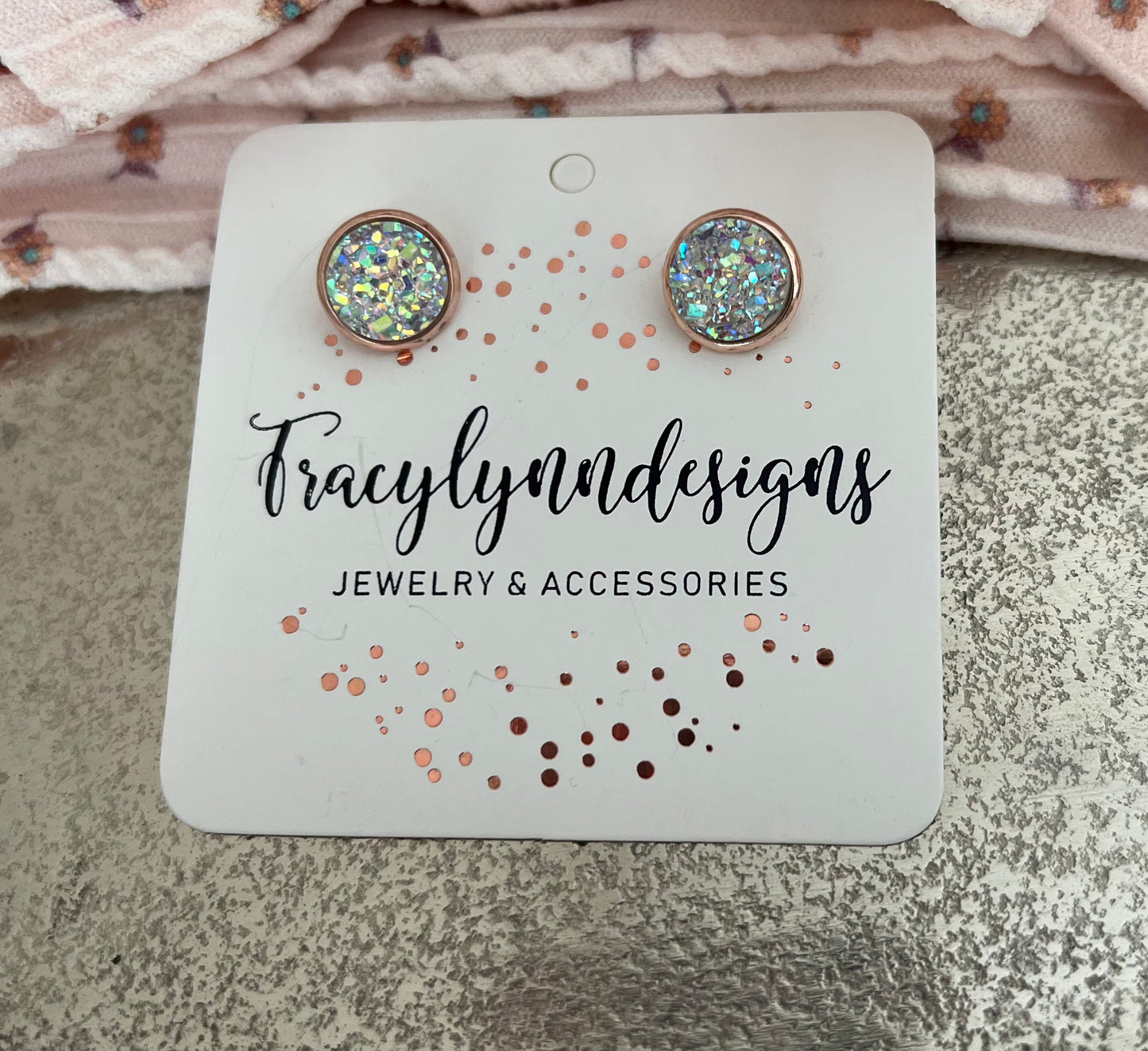 Iridescent Studs
