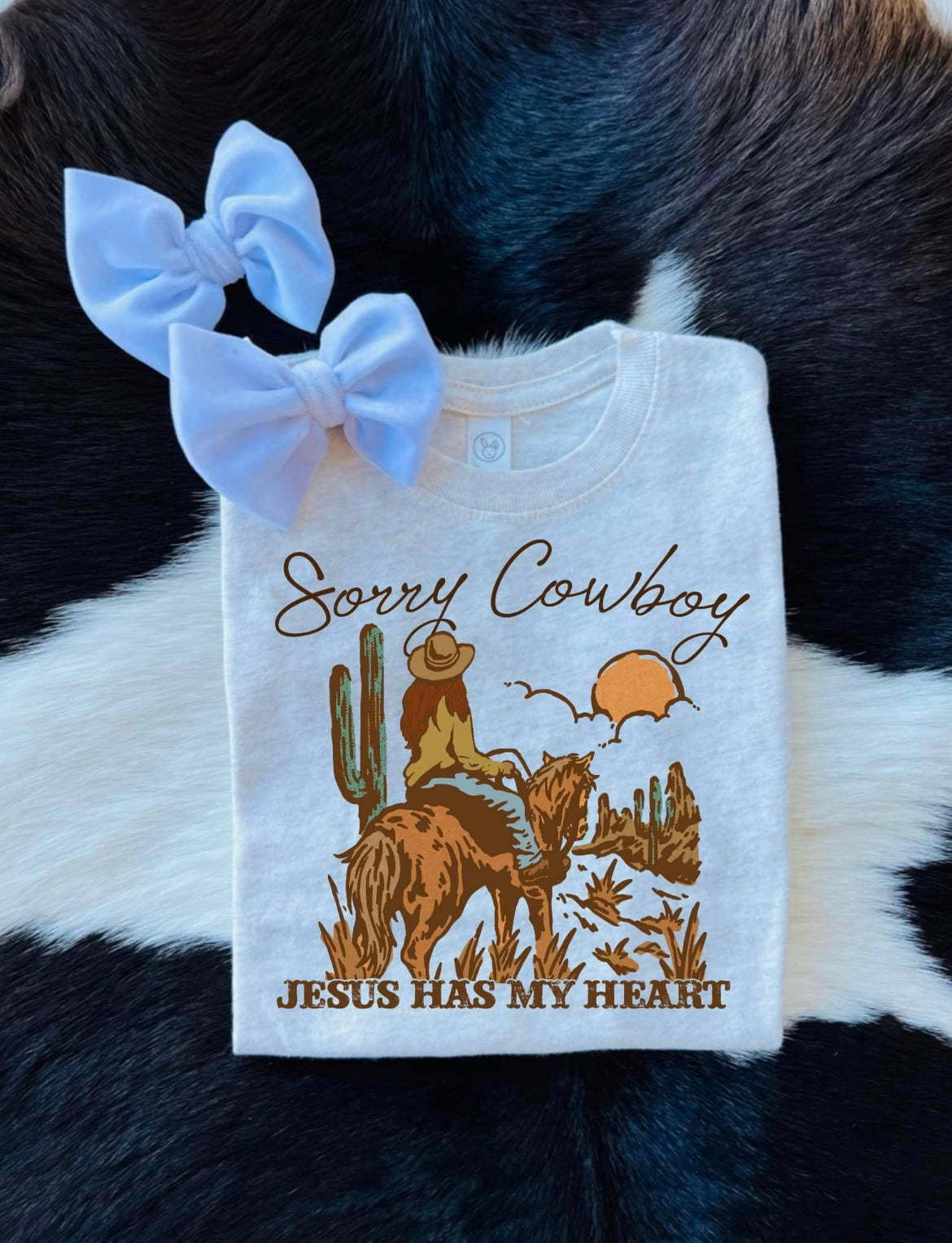 Sorry Cowboy T-shirt