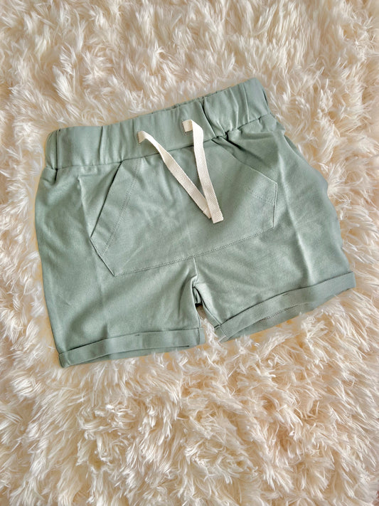 Seafoam Green Shorts